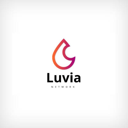 Creative logo for Luvia An Advertising Company